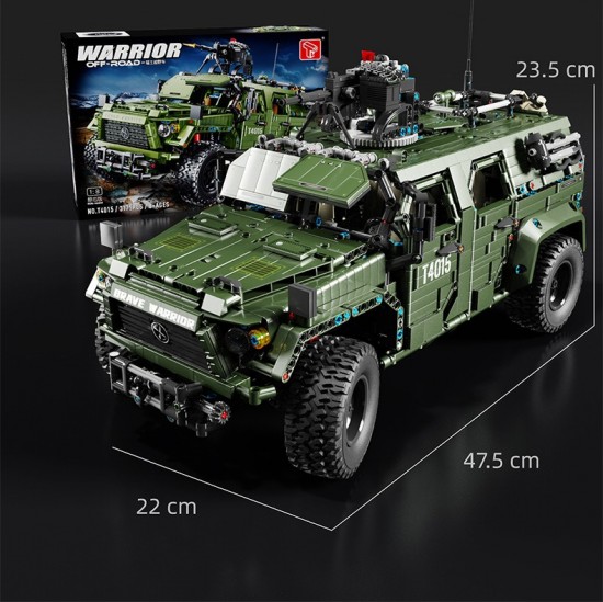 Tgl t4015 technik warrior offroad truck 001