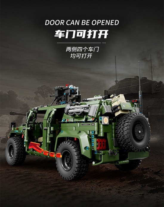 Tgl t4015 technik warrior offroad truck 016