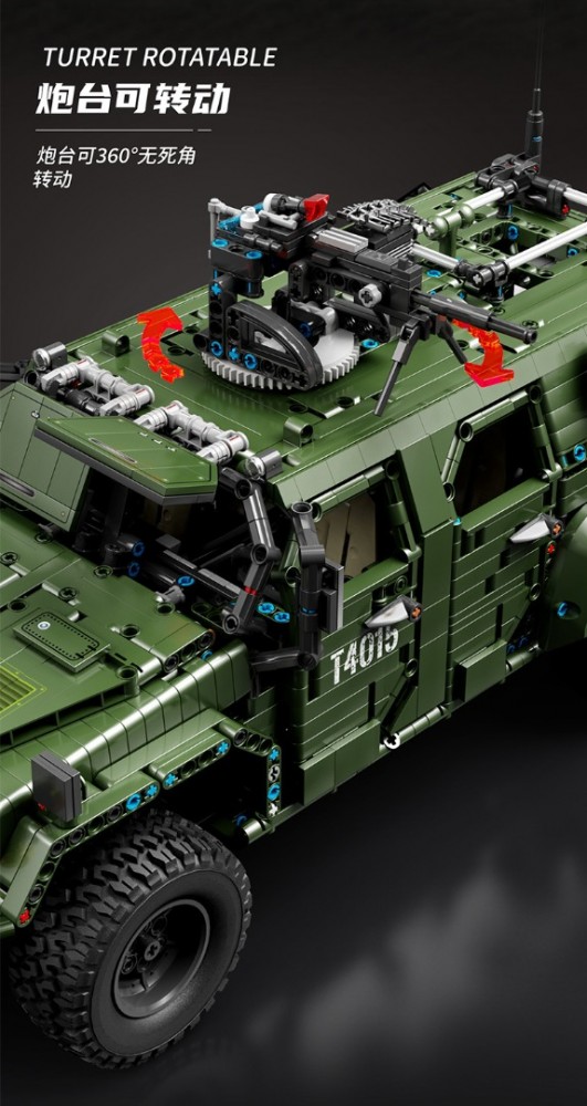 Tgl t4015 technik warrior offroad truck 017