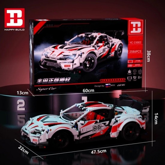 Toyota gt86 1585pcs 800x800 box