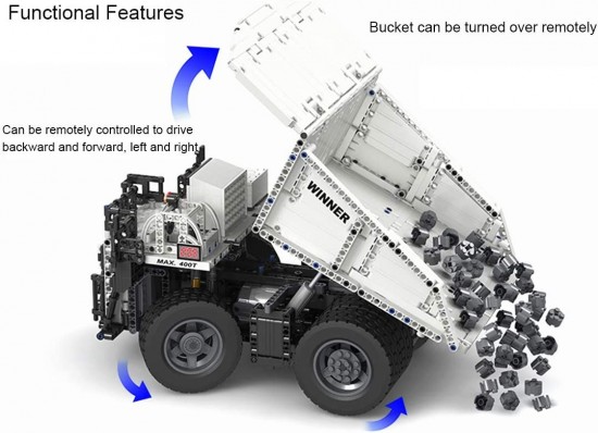 Winner 7120 dump truck 002