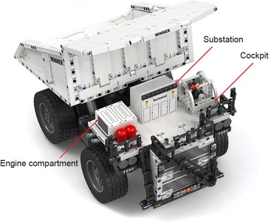 Winner 7120 dump truck 007
